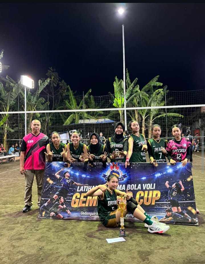 JUARA 3 LOMBA VOLI PELAJAR SMP PUTRI DIY DI EVENT JATENG GEMILANG CUP